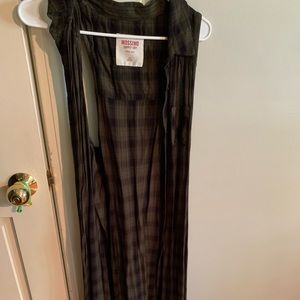 flannel cover ups (selling both together)
